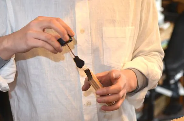 ヒールブロック着色