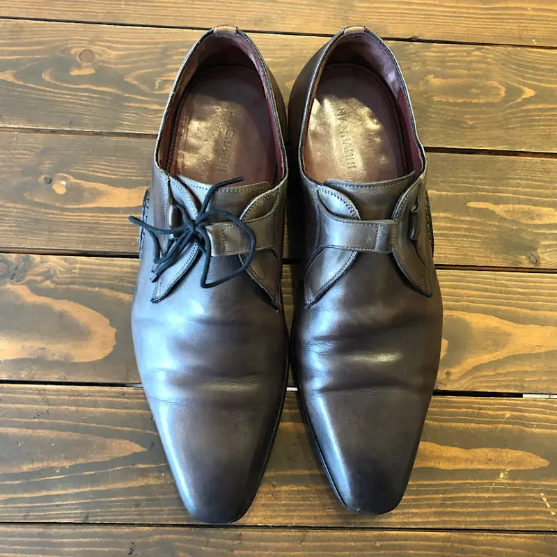 美品 マグナーニ 40 MAGNANNI オパンケ ホールカット 黒艶 932