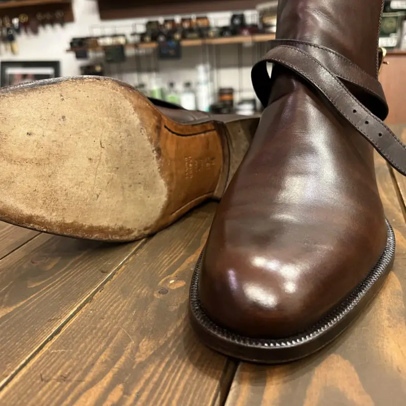 TANINO CRISCI ﾀﾆﾉｸﾘｽﾁｰ Jodhpur boots (half sole&toe steel