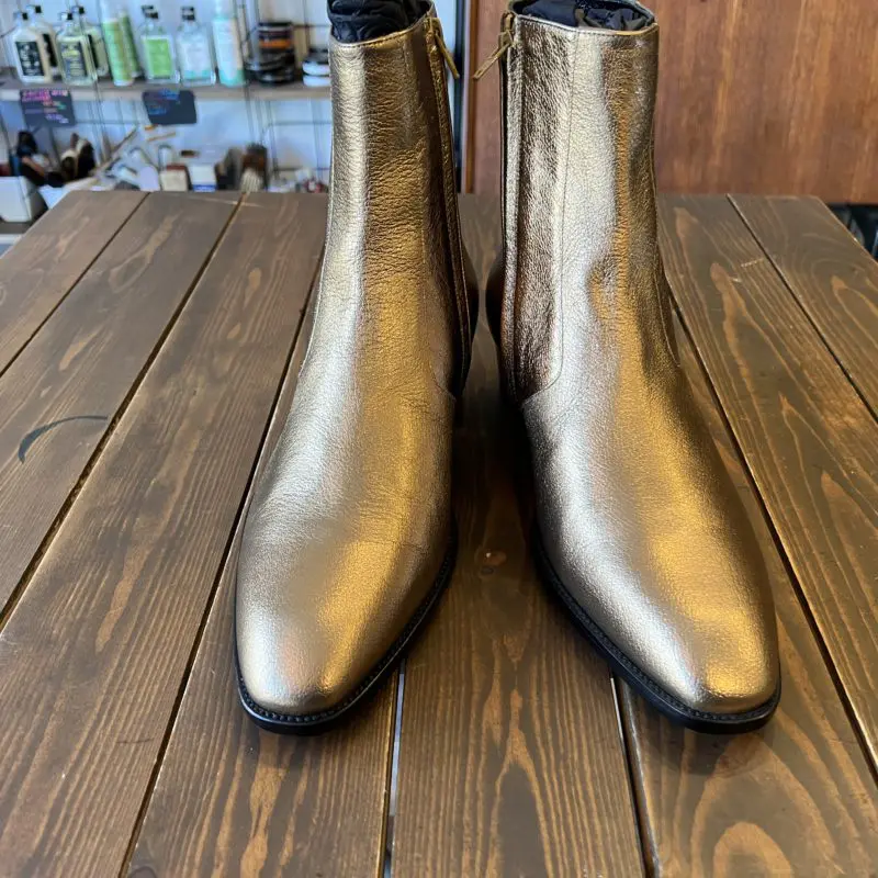 SAINT LAURENT ｻﾝﾛｰﾗﾝ (half rubber&toe steel) - オールソール,靴修理