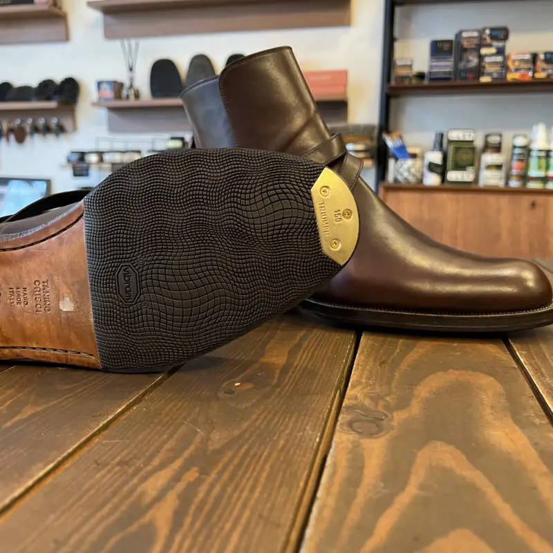 TANINO CRISCI ﾀﾆﾉｸﾘｽﾁｰ Jodhpur boots (half sole&toe steel