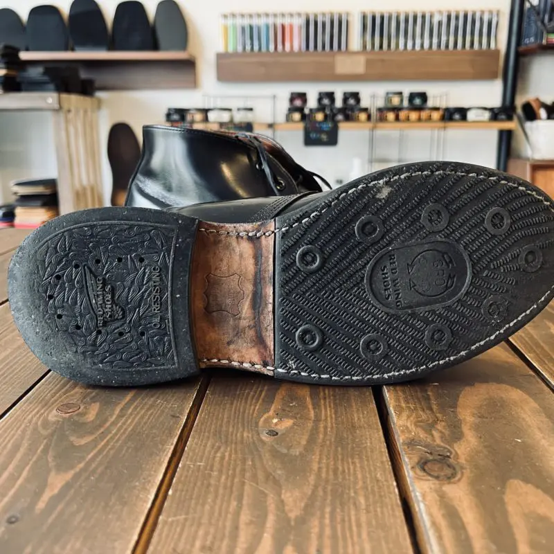 RED WING ﾚｯﾄﾞｳｨﾝｸﾞ9096 (sole change) - オールソール,靴修理,バッグ